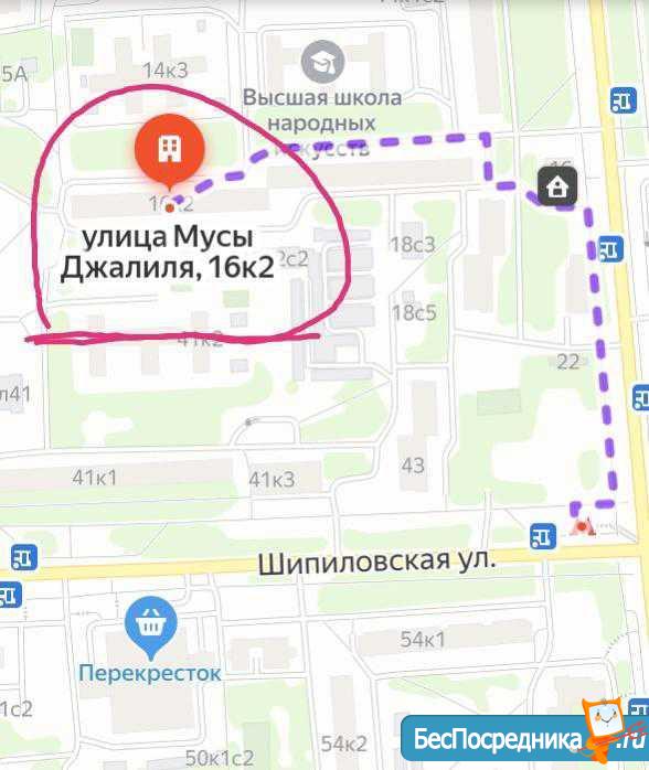 Мусы джалиля улица москва карта